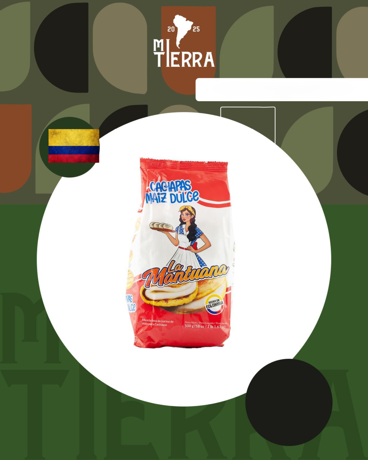 harina la mantuana cachapa - 500g