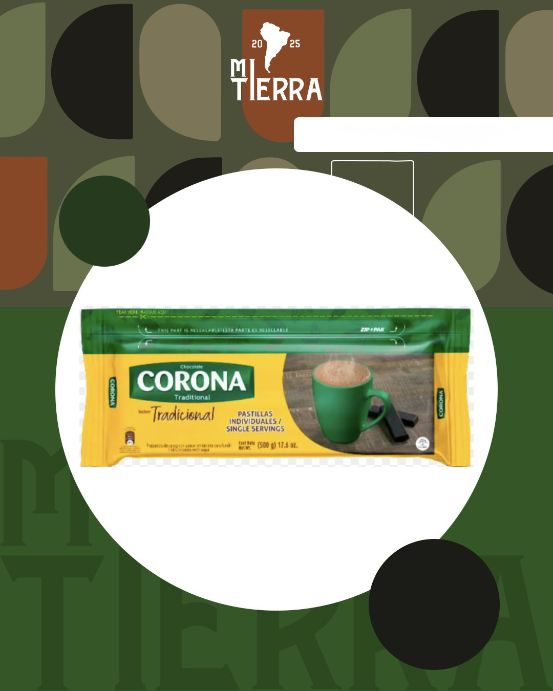 Chocolate corona familiar - 500g