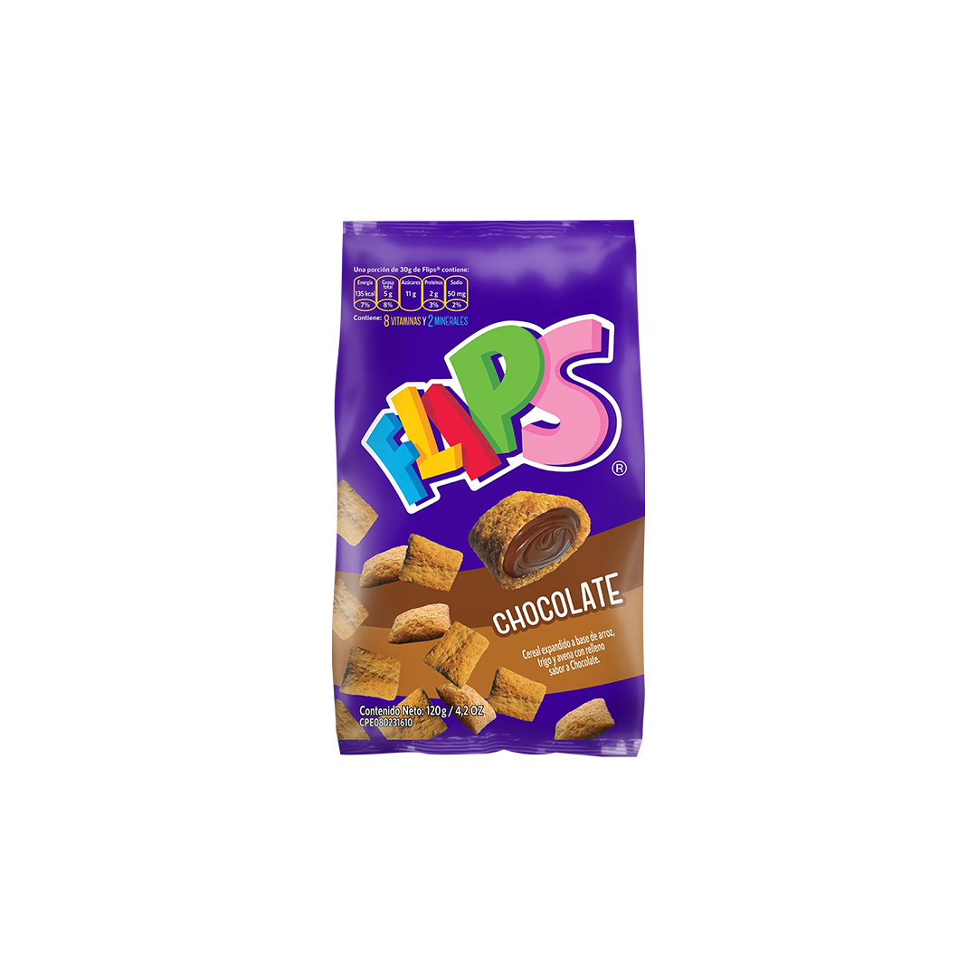 Flips de Chocolate - 120gr
