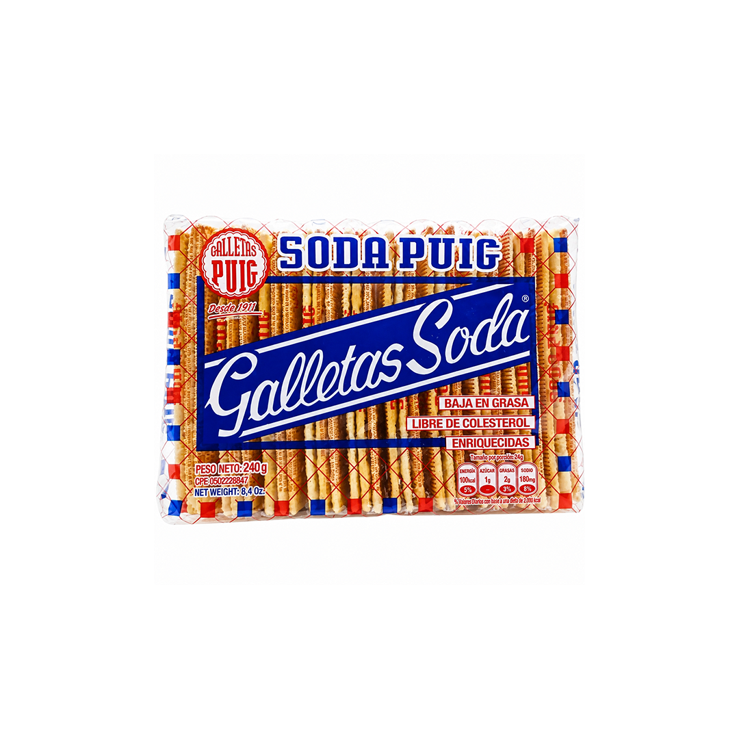 Galletas de Soda Puig - 240 gr