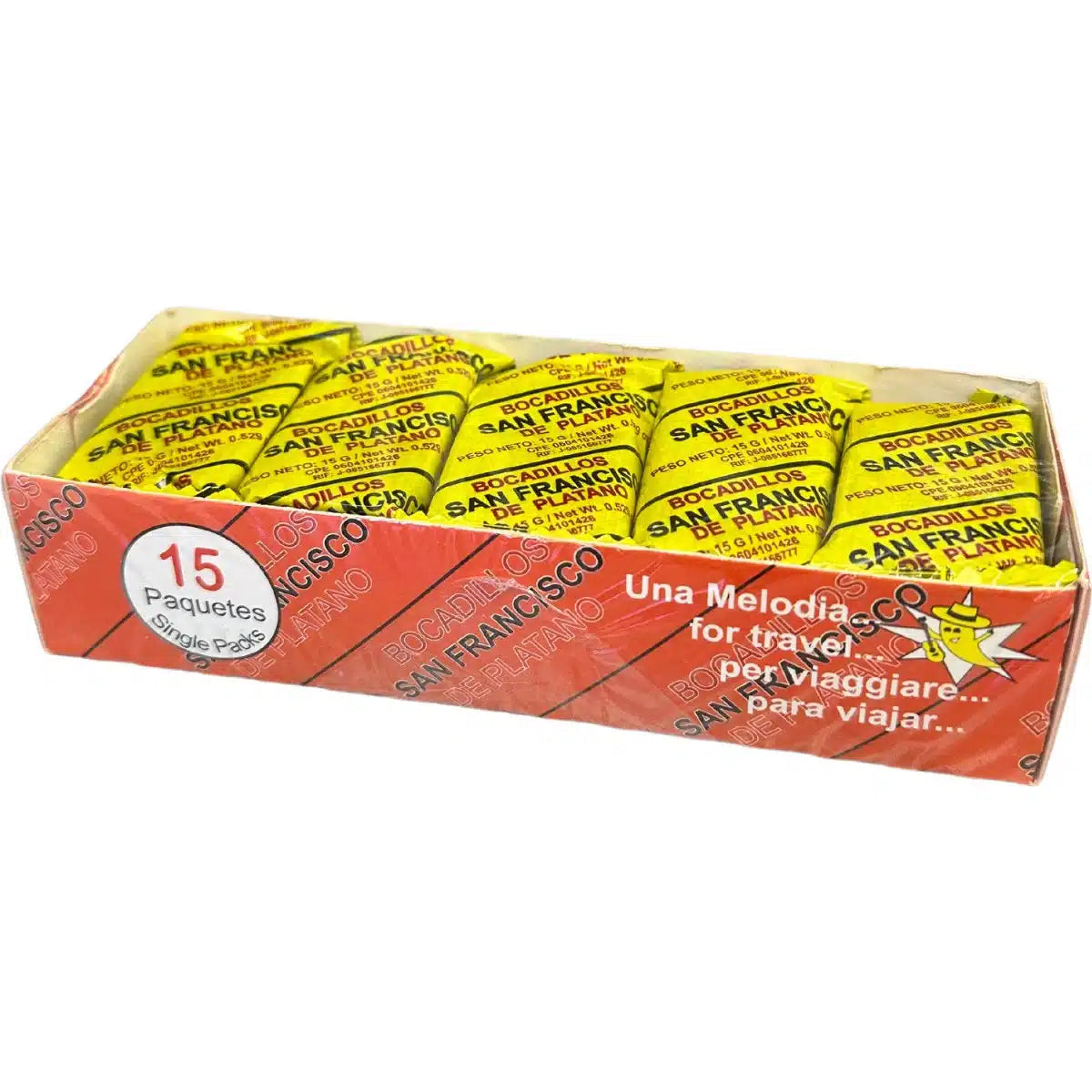 Bocadillos de Plátano San Francisco - 150g