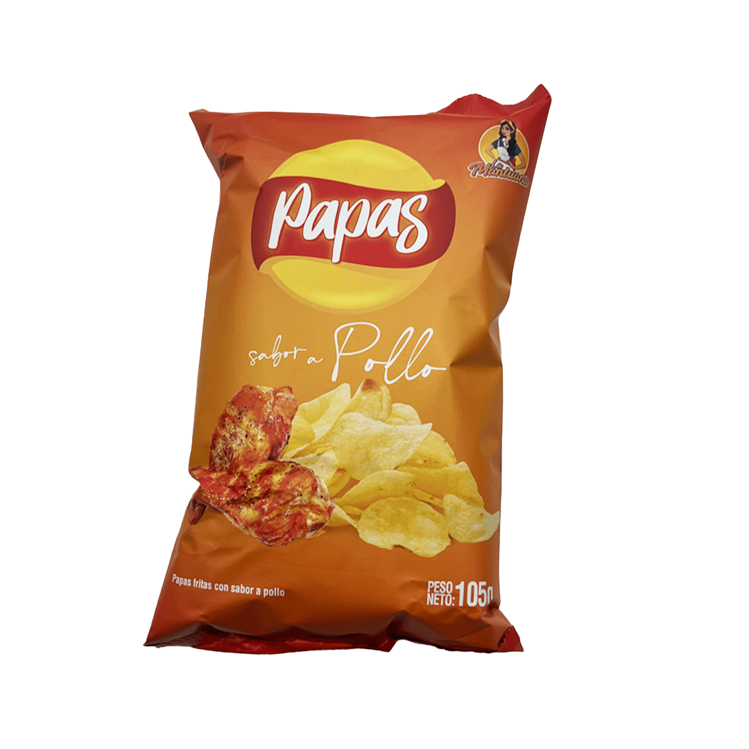 Papas Pollo La Mantuana - 105g