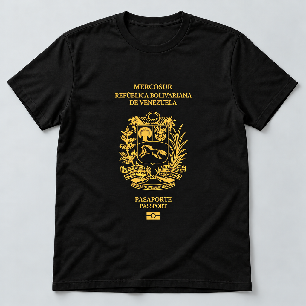 Camiseta Pasaporte Venezuela