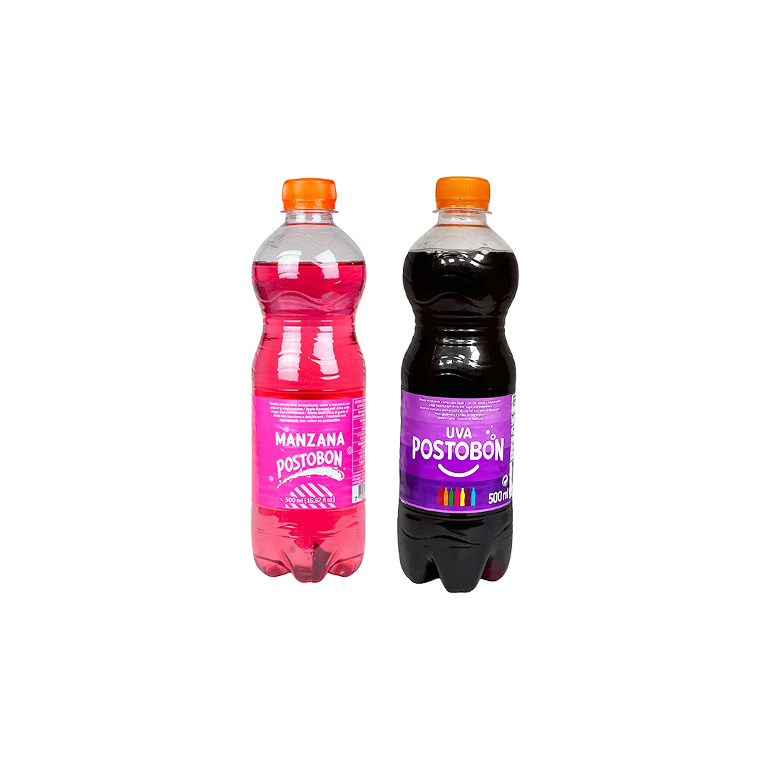 Refresco postobon Uva y Manzana - 500 ml