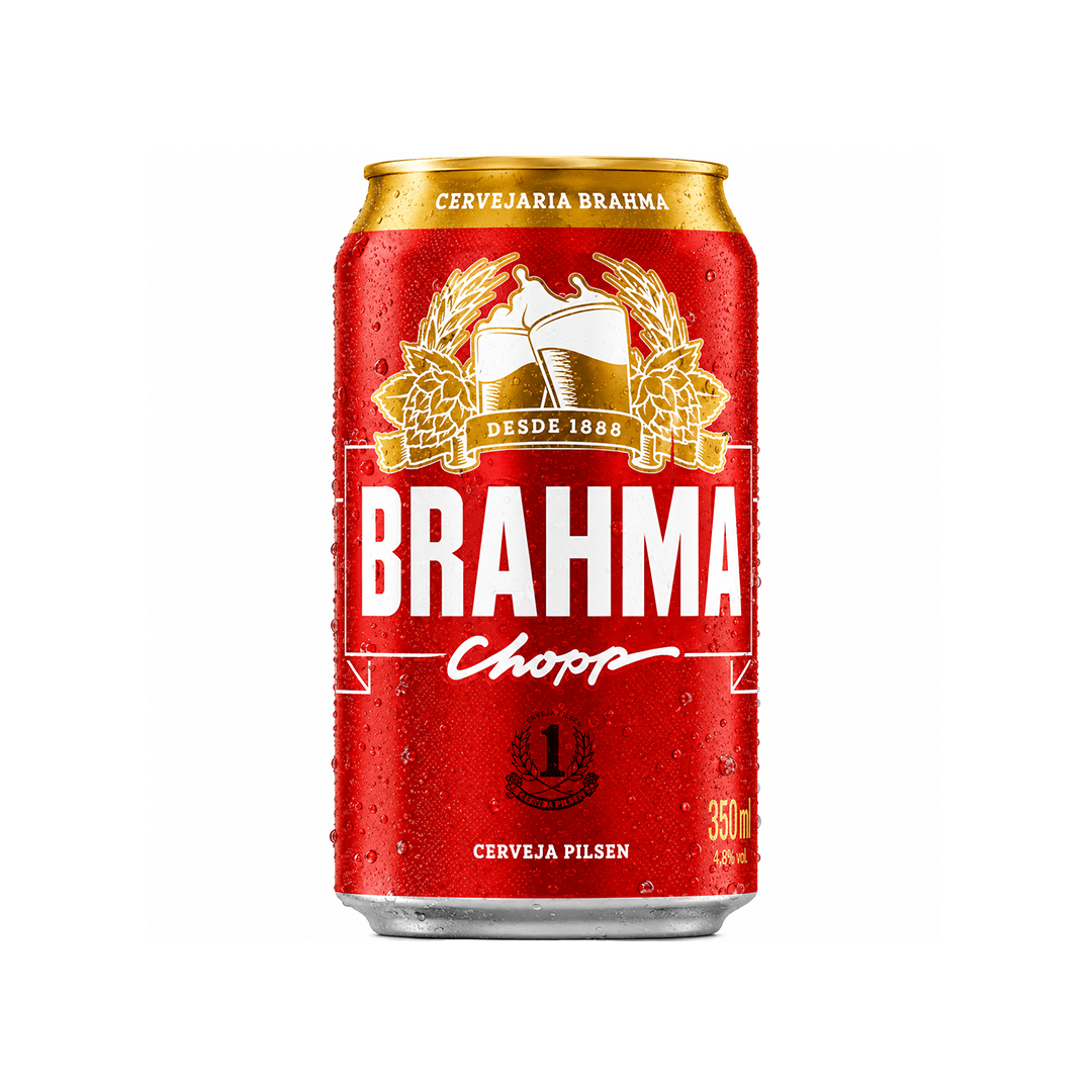 Cerveza Brahma Lata - 350ml
