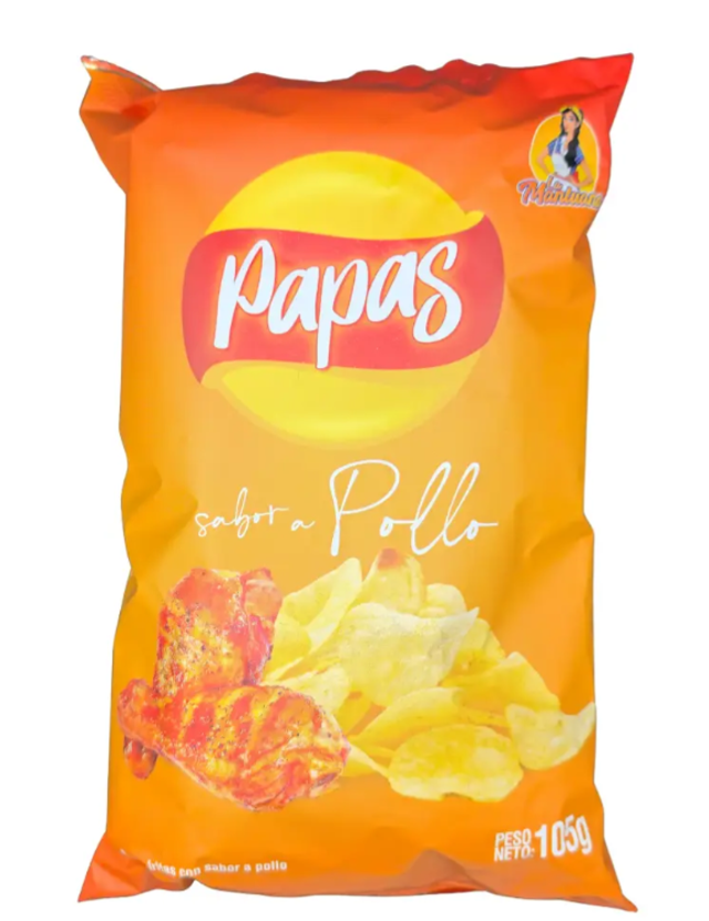 papas pollo la mantuana - 105g
