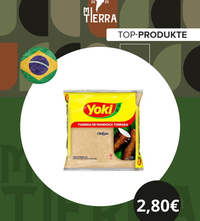 Yoki farinha Mandioca - 1Kg
