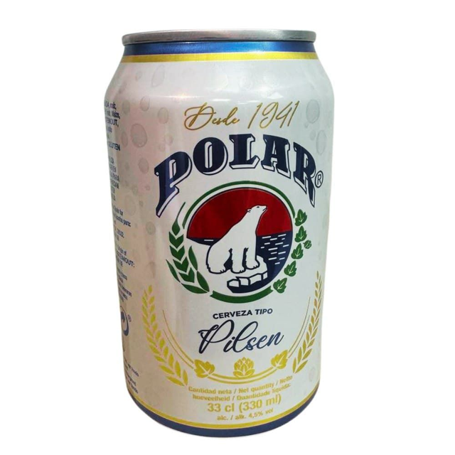 Cerveza Polar lata - 330ml