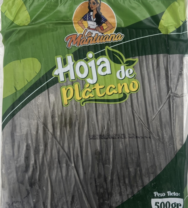 Hoja de plátano - 500g